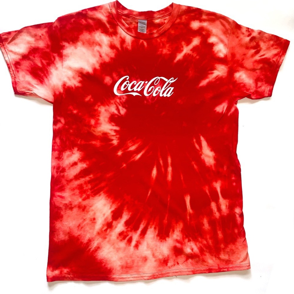 Tie dye Coca-Cola tee